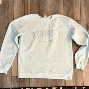 Rehoboth Delaware Men's Light Blue Crewneck Sweater